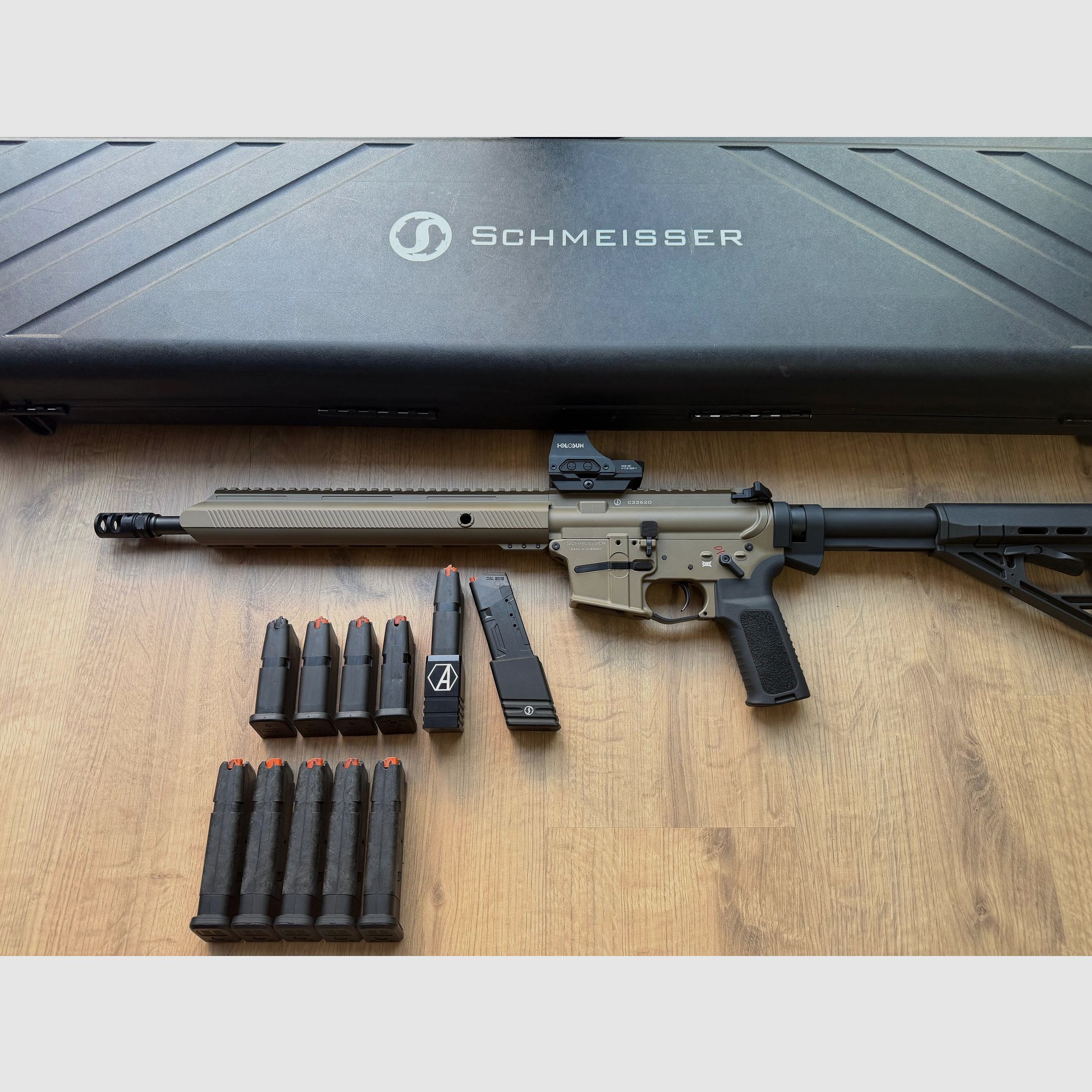 Schmeisser AR 15 - 9 // FDE // 14,5" // Sportivamente autorizzato