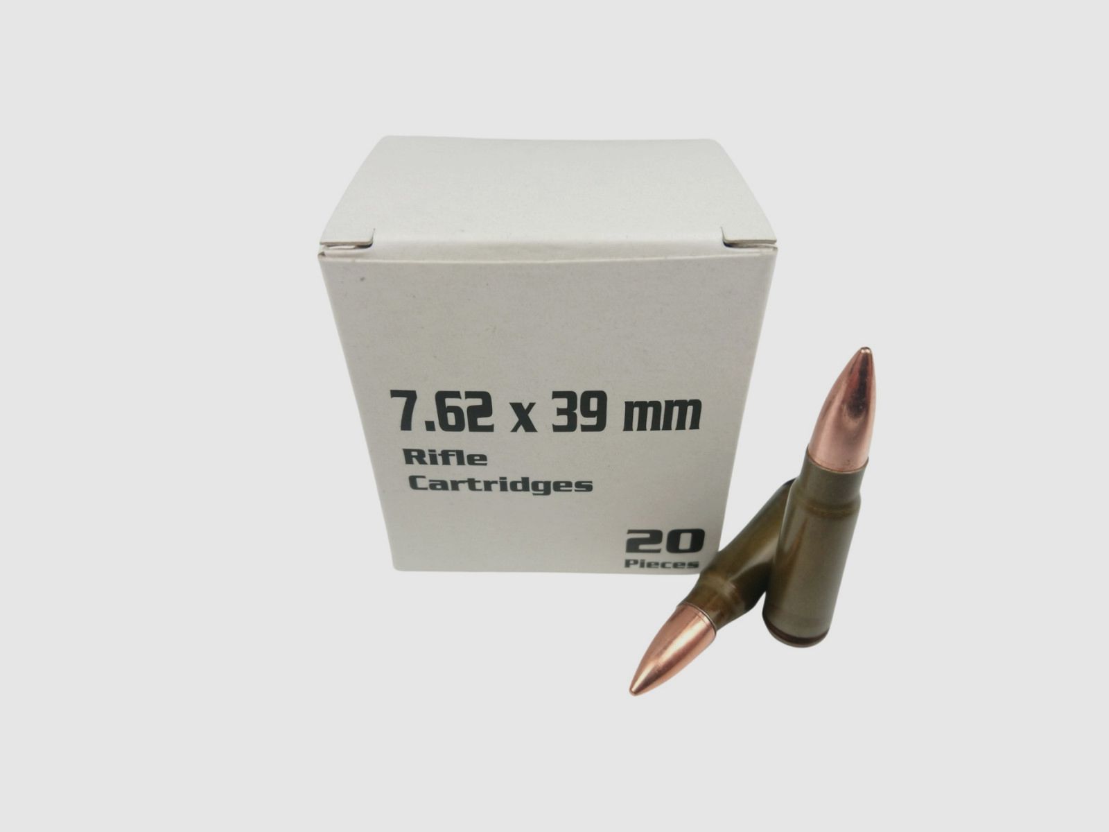 7,62x39 Sterling FMJ 123gr/8g (500.7.62.39.FMJ), zdjęcie 1 z 2