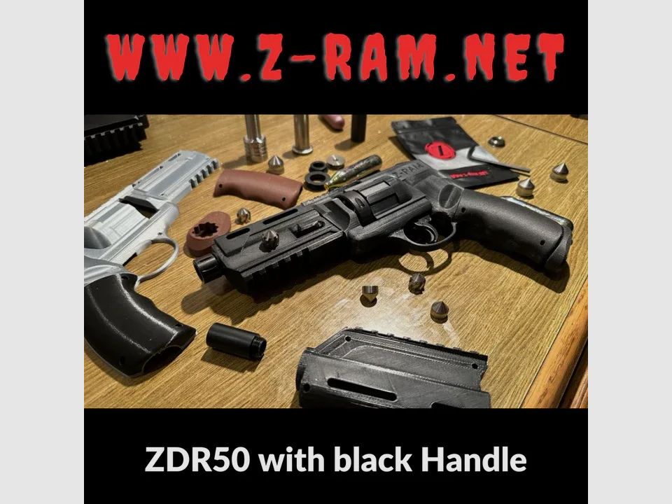 Z-RAM KOSTENLOS SILBER ZDR50 KOMPLETTPAKET FÜR HDR50 (34 JOULE 12G CO2)