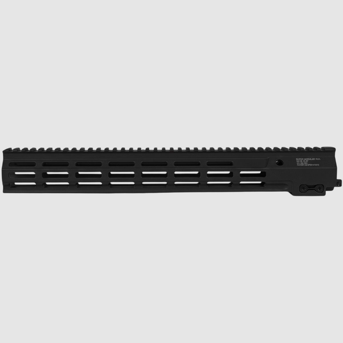 Geissele - 16" guardamanos Super Modular MK18 M-LOK/Arca-Swiss, negro (Black) - 05-791B, imagen 2 de 3