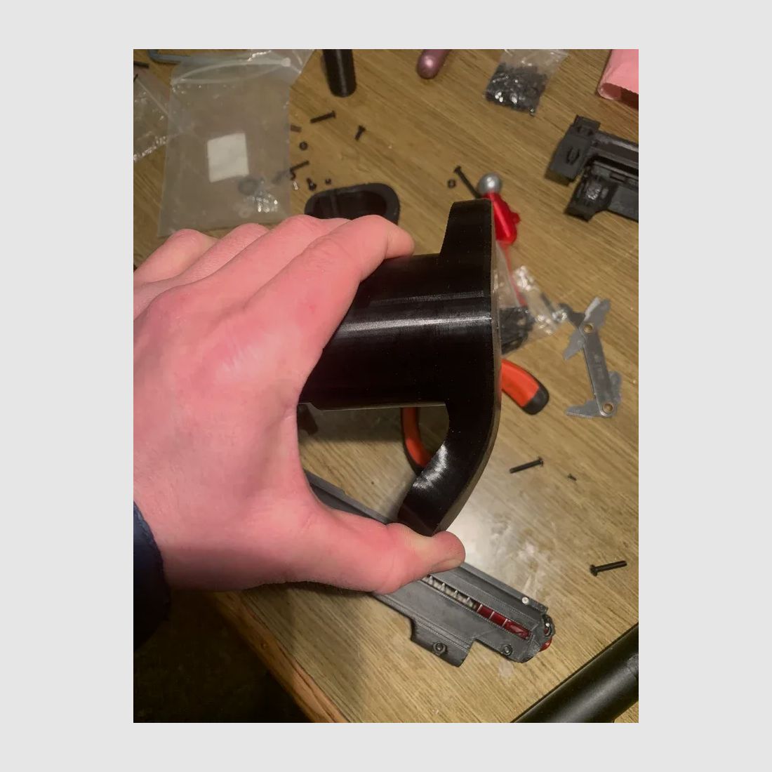 Z-RAM FLEXIBLE BUTTSTOCK BLACK 50MM DIAMETER FOR 0.2L BOTTLE