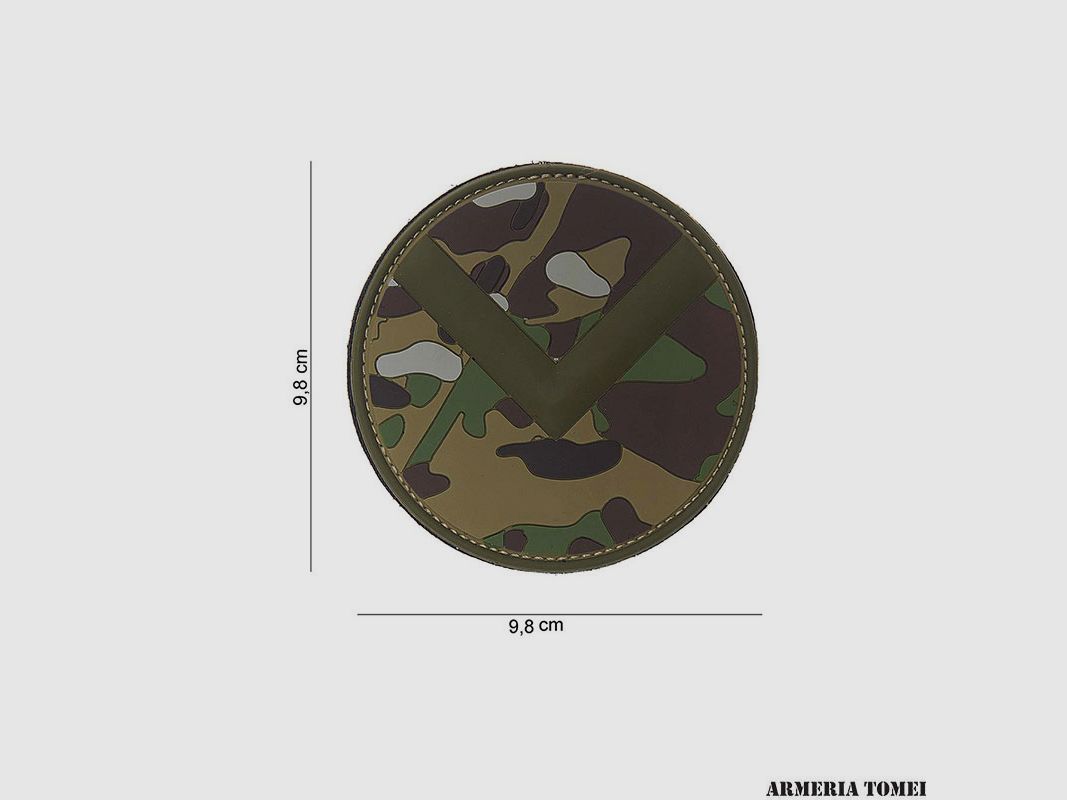 PATCH – 3D PVC SPARTAN SHIELD