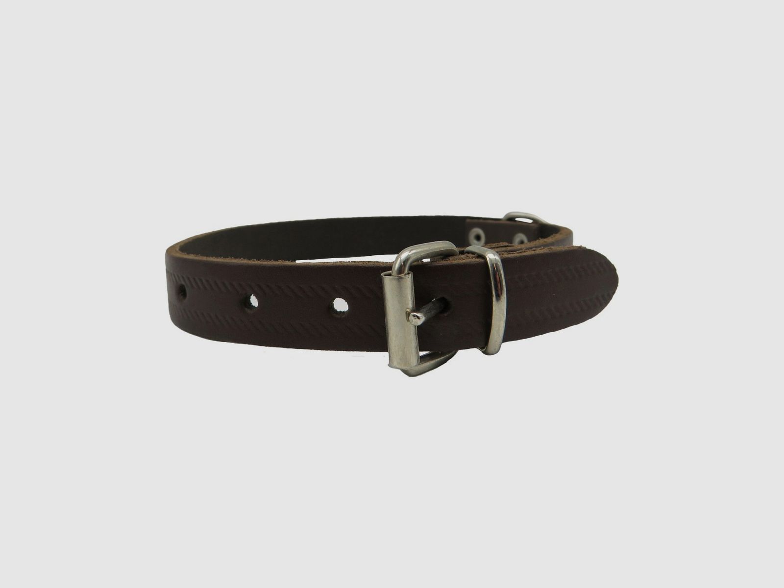 Collare in cuoio 12 mm X 31,5 cm, immagine 1 di 2