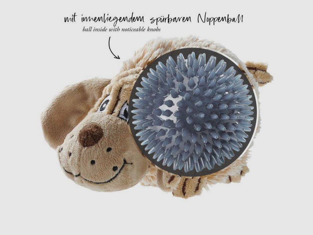 Hunter Hundespielzeug Pori Hund beige 17cm