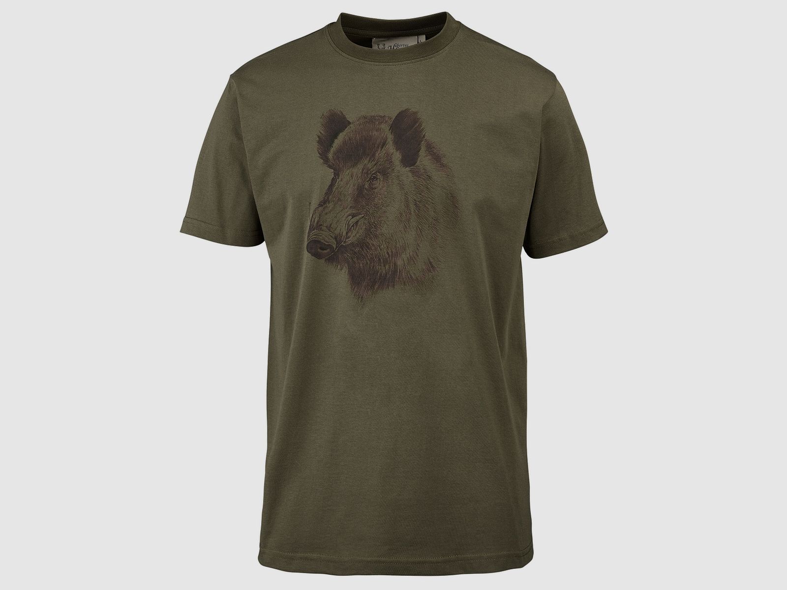 T-shirt da uomo Hubertus Cinghiale