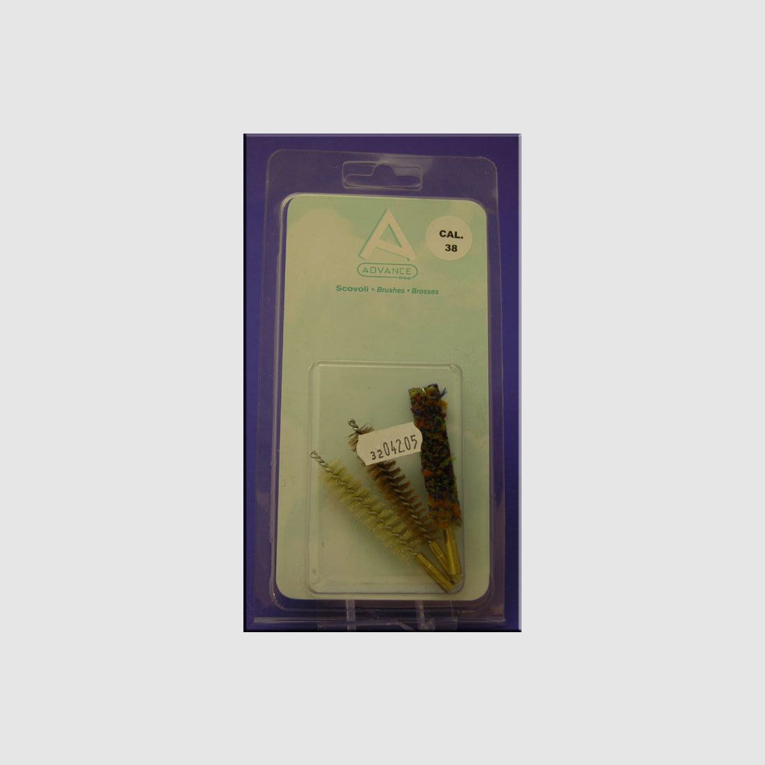 ADVANCE Ersatzbrsten 3 Stck Kal. 38 / .357 Mag