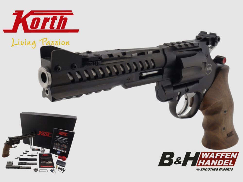 KORTH Super Sport GTS inkl. Performance Kit 6" Revolver | Sportrevolver | Made in Germany | Finanzierung möglich!