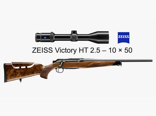 J.P. Sauer & Sohn Sauer 505 Ergo Lux Repetierbüchse HQ3 Ausstattungspaket Elegance + VSR | 8.5x55 Blaser | ZEISS Victory HT 2.5-10x50