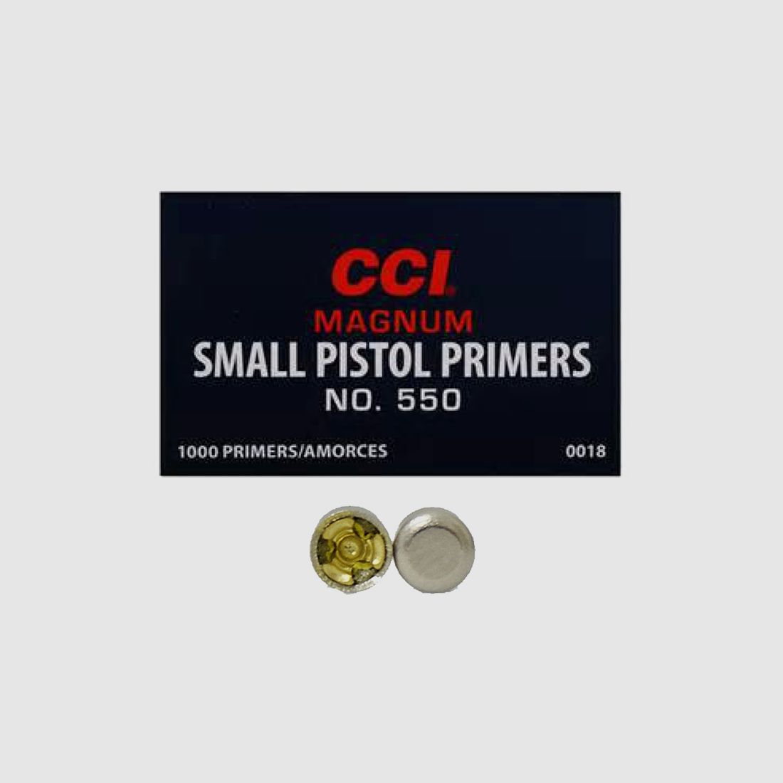 CCI Zündhütchen 550 Magnum Small Pistol 1000 Stück