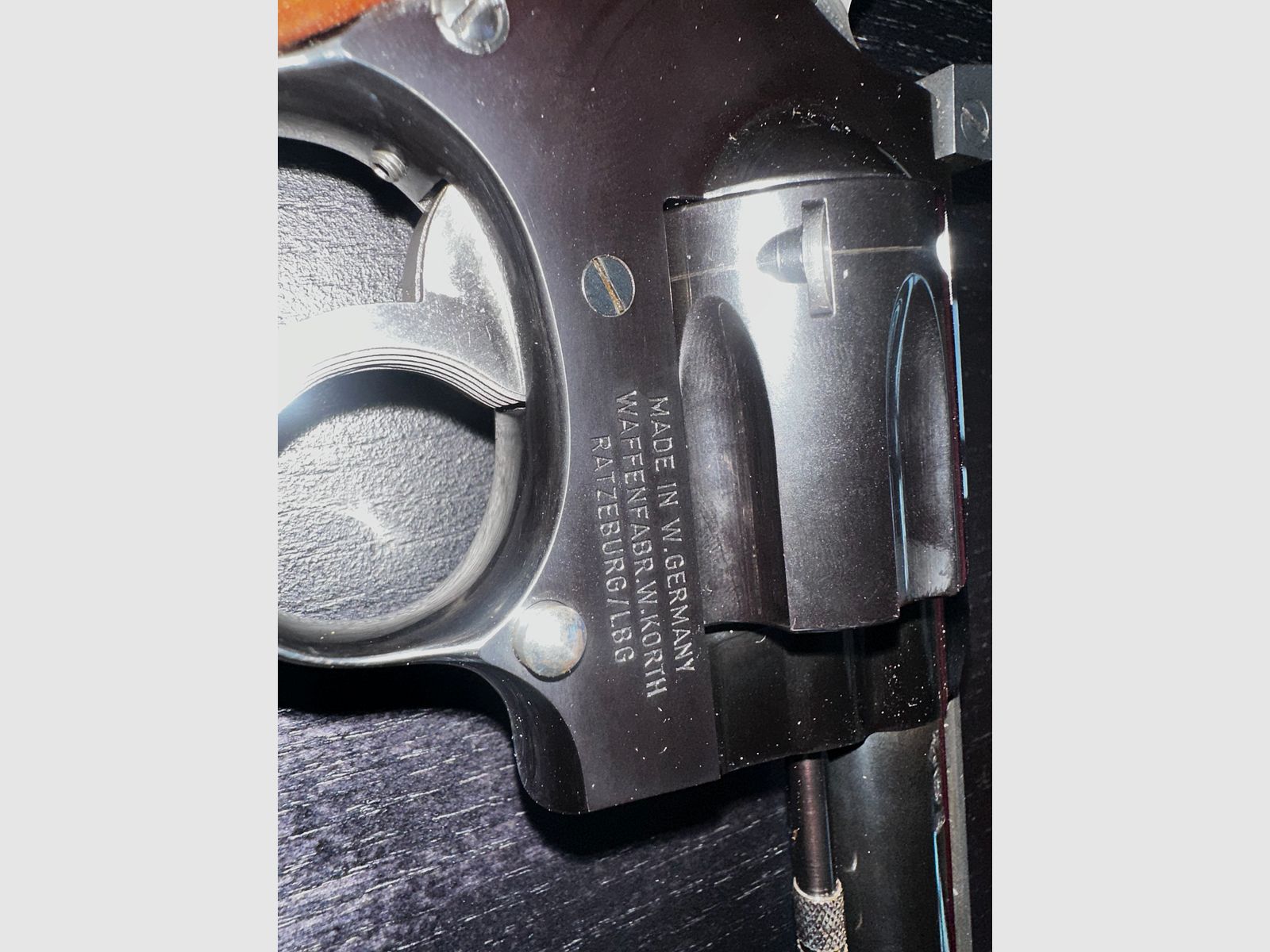 NEUWERTIG | Korth KK-Revolver mit Abzugsregulierung Jagd Sportschütze in OVP