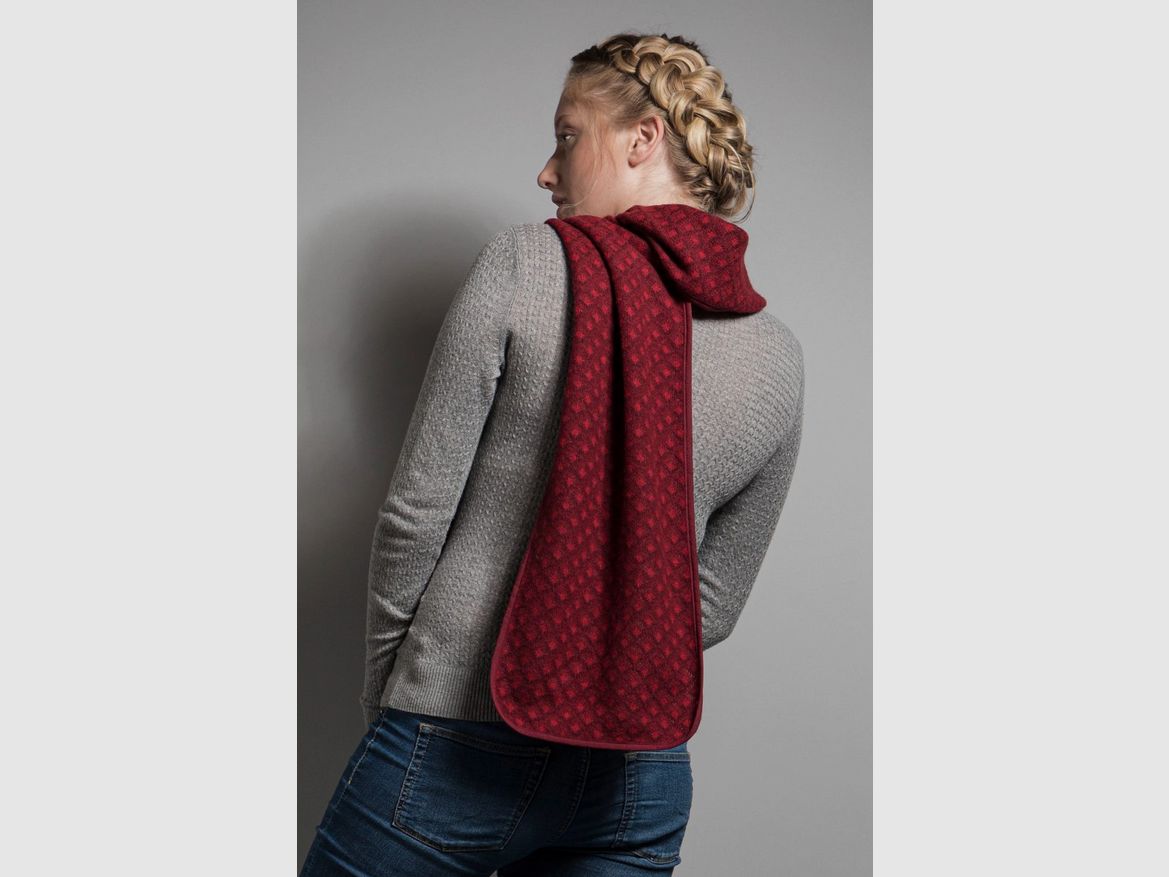 TATONKA Kolma Schal 25x200cm Cherry Red