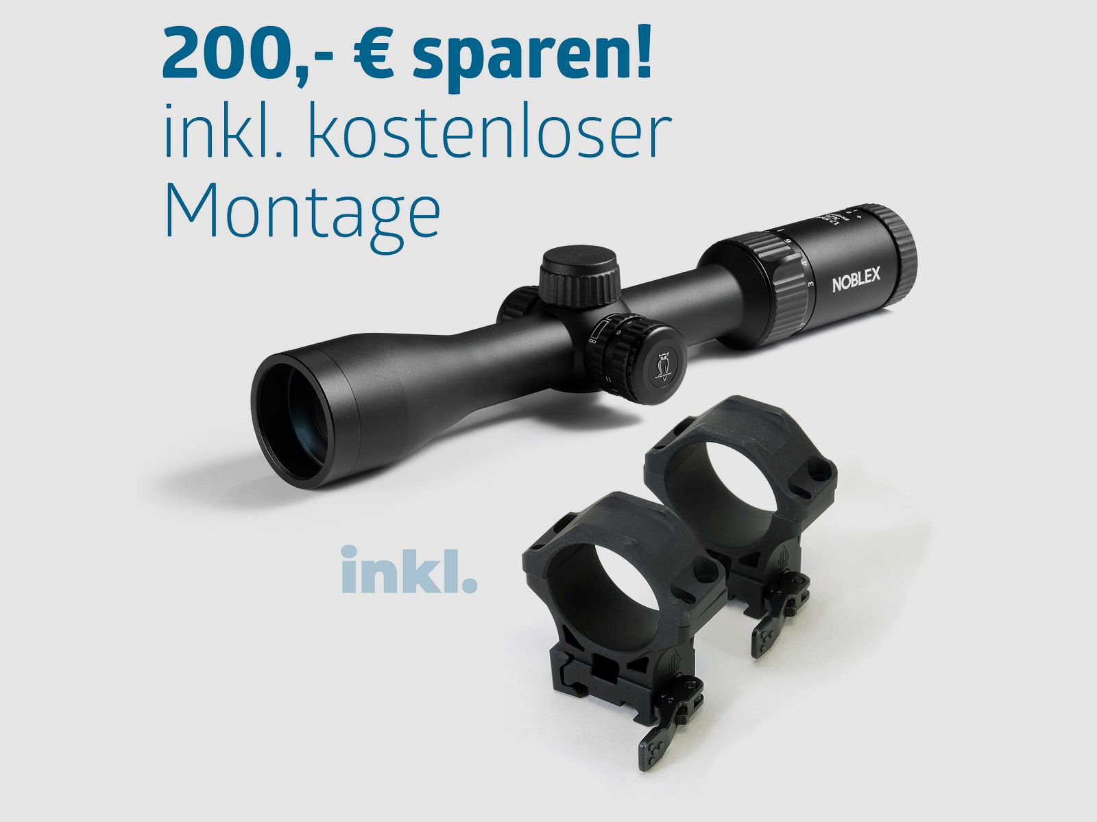 Sommerangebot | NOBLEX NZ6 1,7-10x42 inception inkl. Picatinny-Montageset