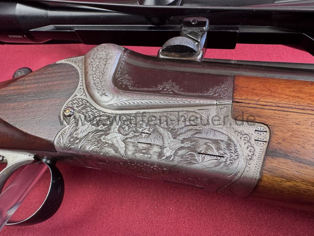 Merkel double-barreled shotgun