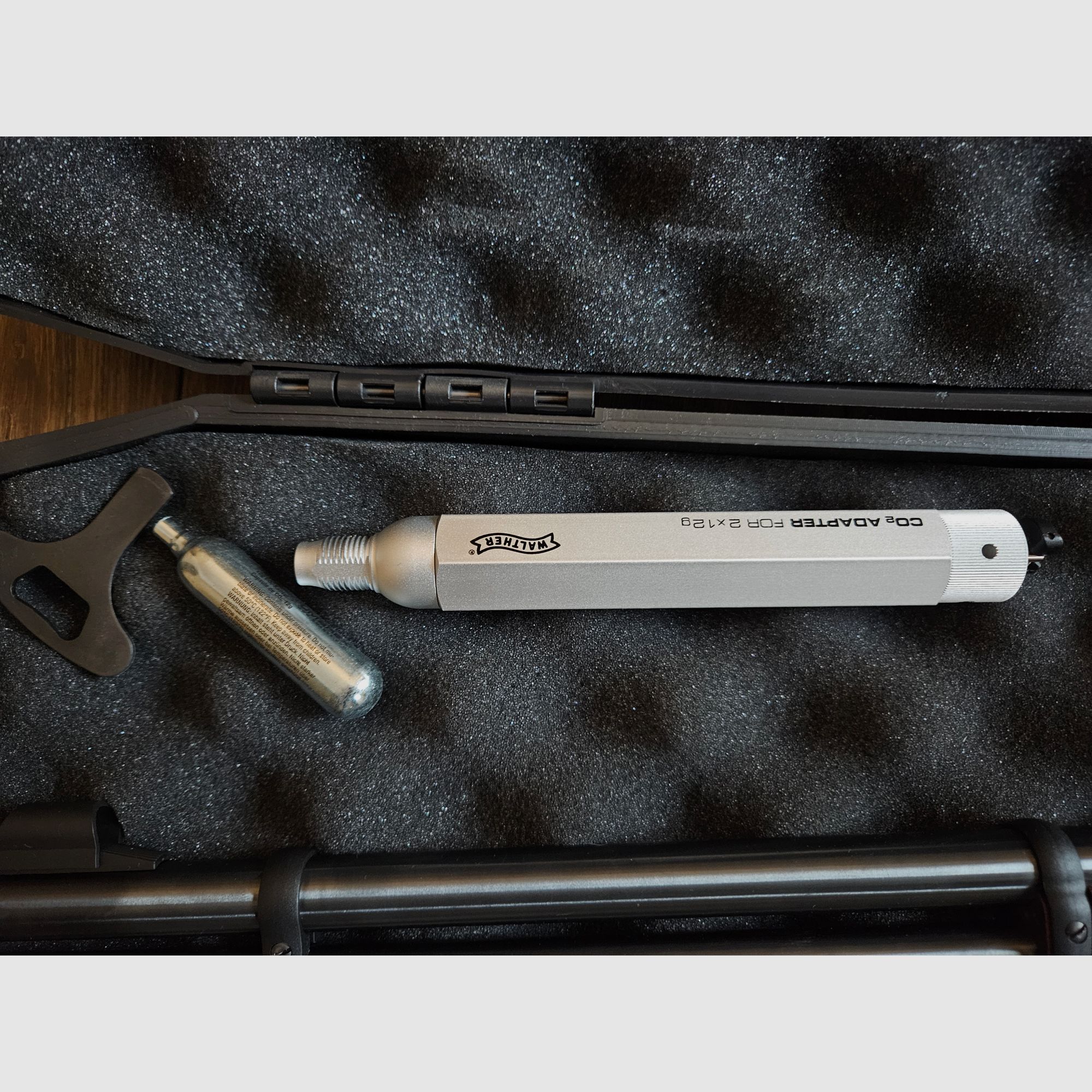 Walther Lever Action Long Wells Fargo 4 5mm CO2-GEWEHR. Come nuovo.