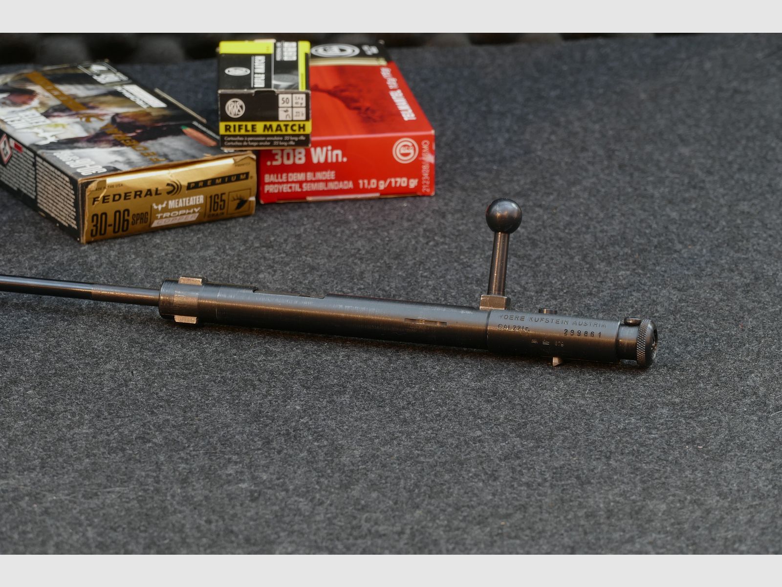 Sistema di inserimento Voere 98, 30-06Spr o .308Win su 22lr