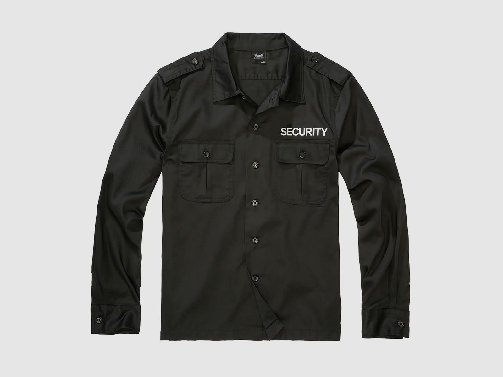 Brandit Long Sleeve Shirt Security US Shirt - 3XL