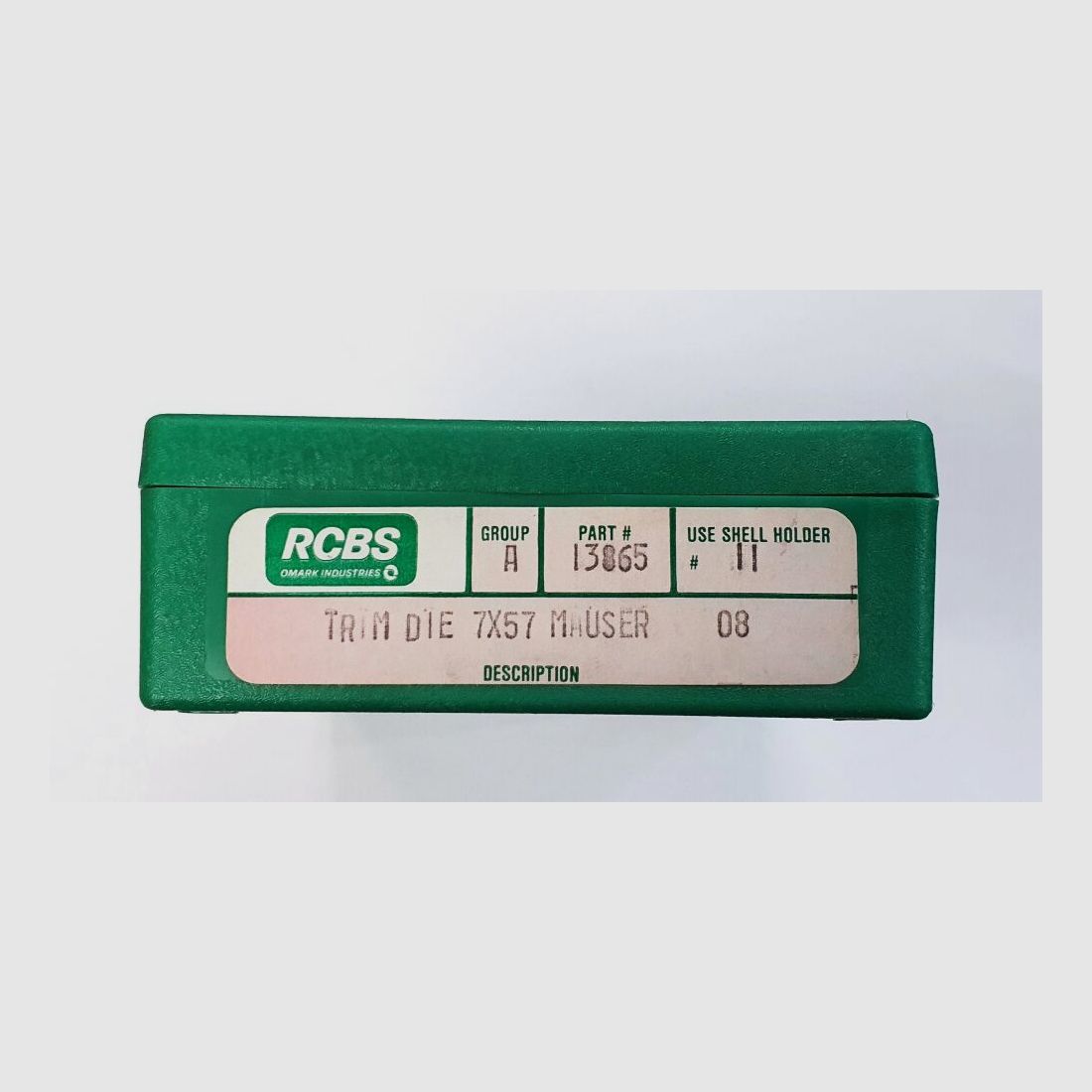 RCBS Pudełko na matryce do ładowania P/N 13865