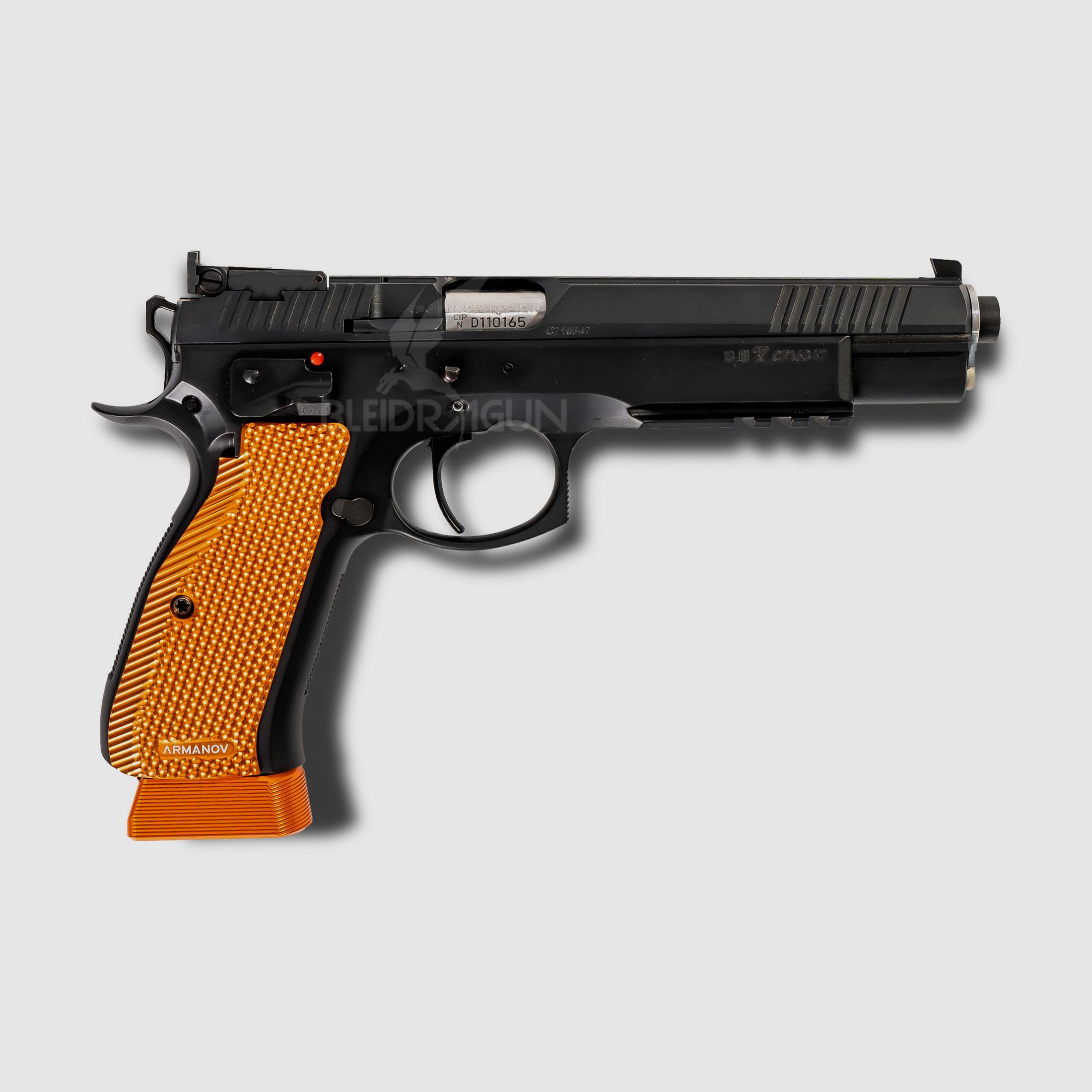 BLEIDRAGUN`s Pro Tuning Taipan Orange Armanov - CZ 75 SP-01 9mm Luger