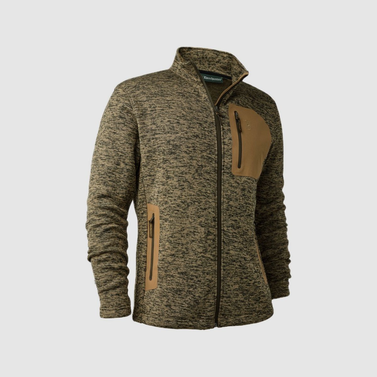 DEERHUNTER Sarek Strickjacke Butternut melange