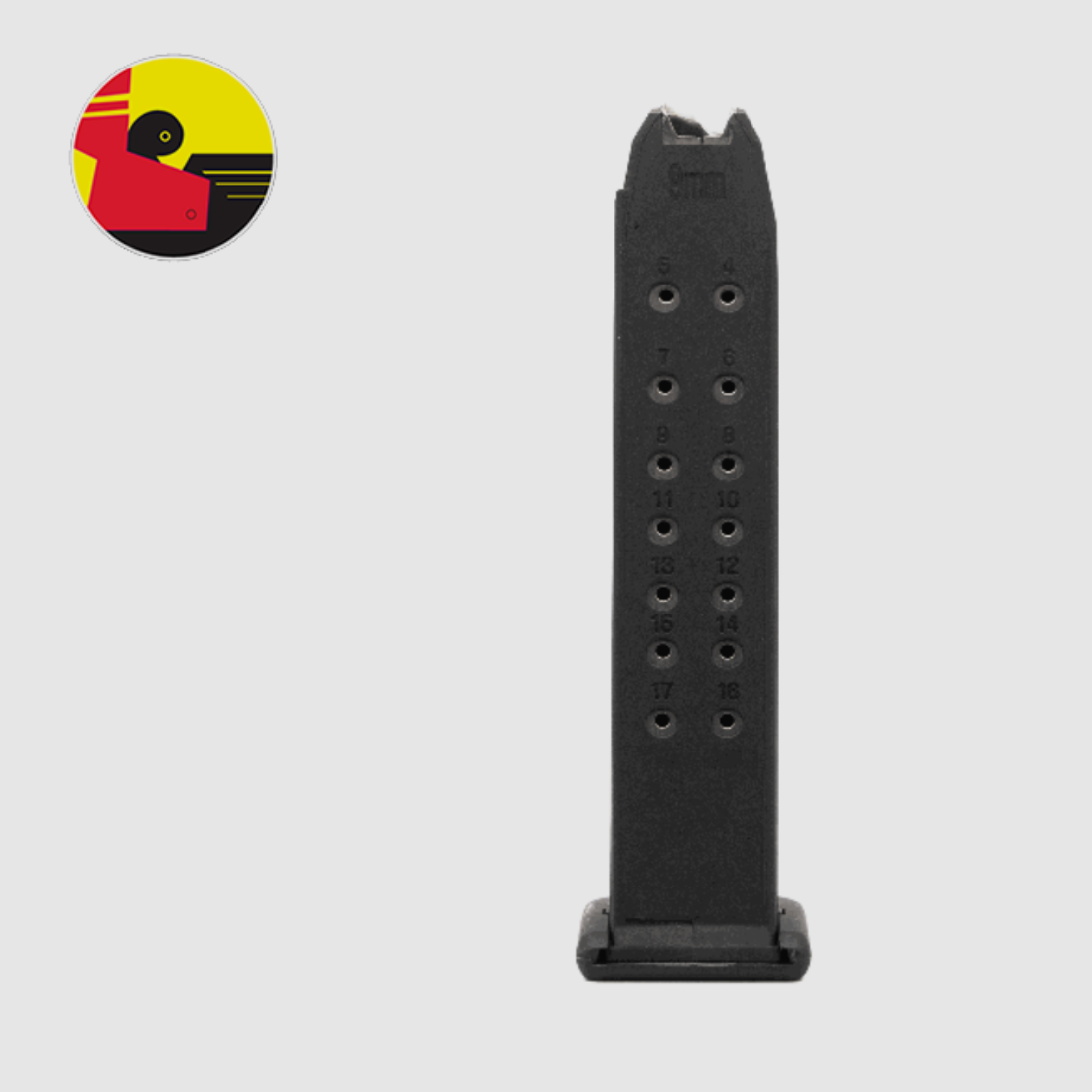 KCI USA | Compatibel Glock Magazine – 9MM 17RD GEN 2 MAGAZINE, afbeelding 2 van 5