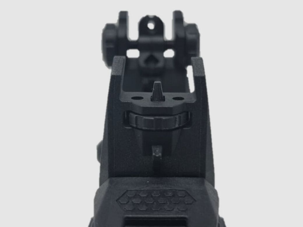 GWMH SPC - Visibilidad plegable / SPC - Visibilidad FLIP UP SIGHT para riel Picatinny MIRAS DELANTERA Y TRASERA