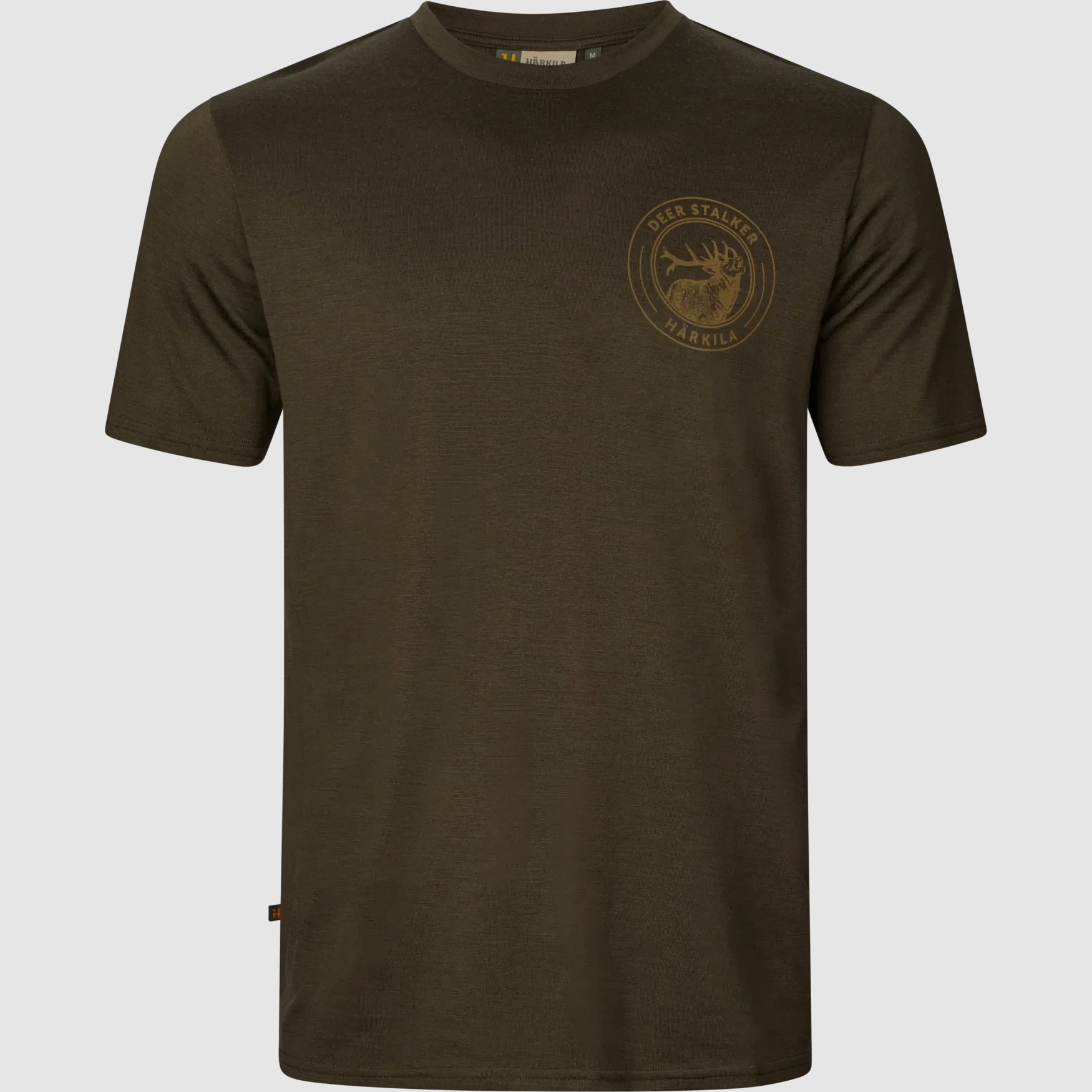 Härkila Game S/S T-Shirt Uomo Willow green stag XL