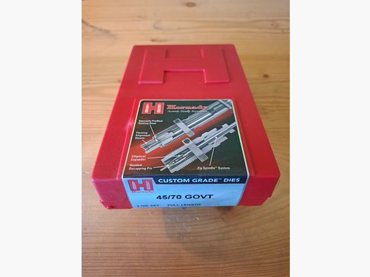 .45-70 Gov't Matrizensatz Hornady Custom Grade
