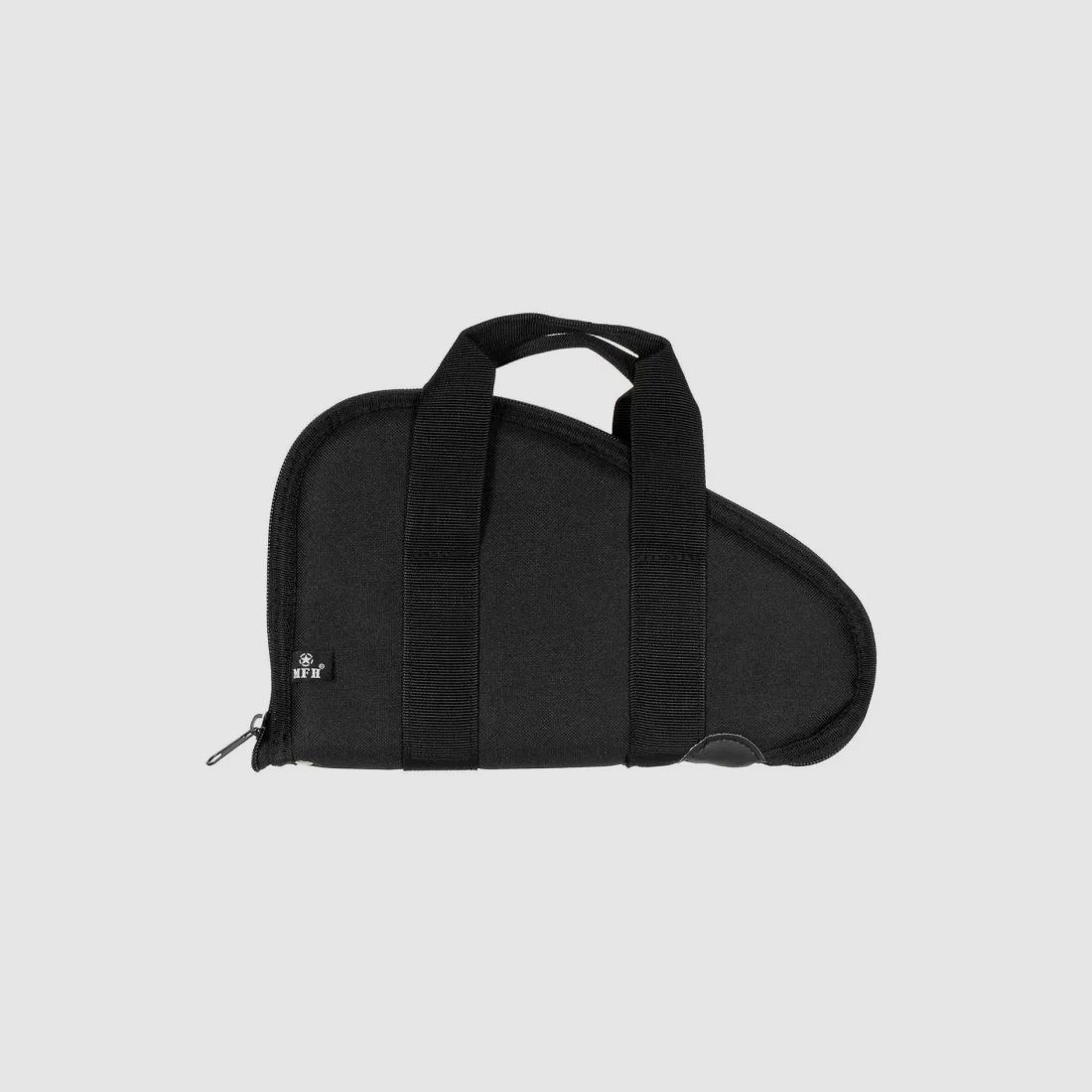 Borsa per pistola con manici, bloccabile, Piccola (30cm), Nera