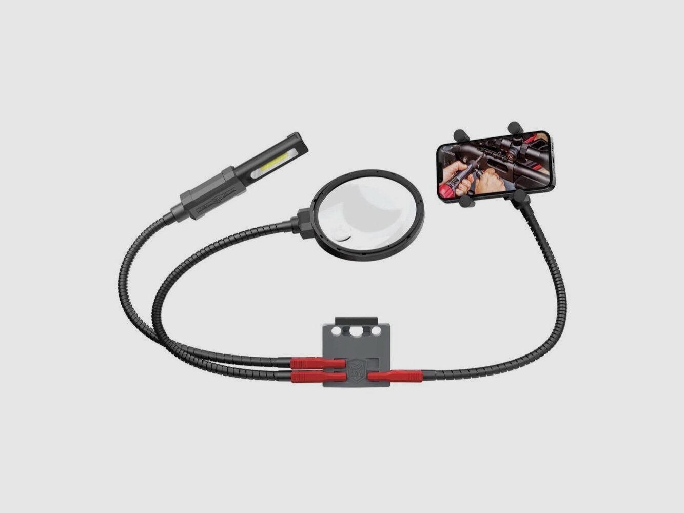 Hauptstation frei Real Avid Lupe / Lampe / Telefonhalter, Bild 1 von 9