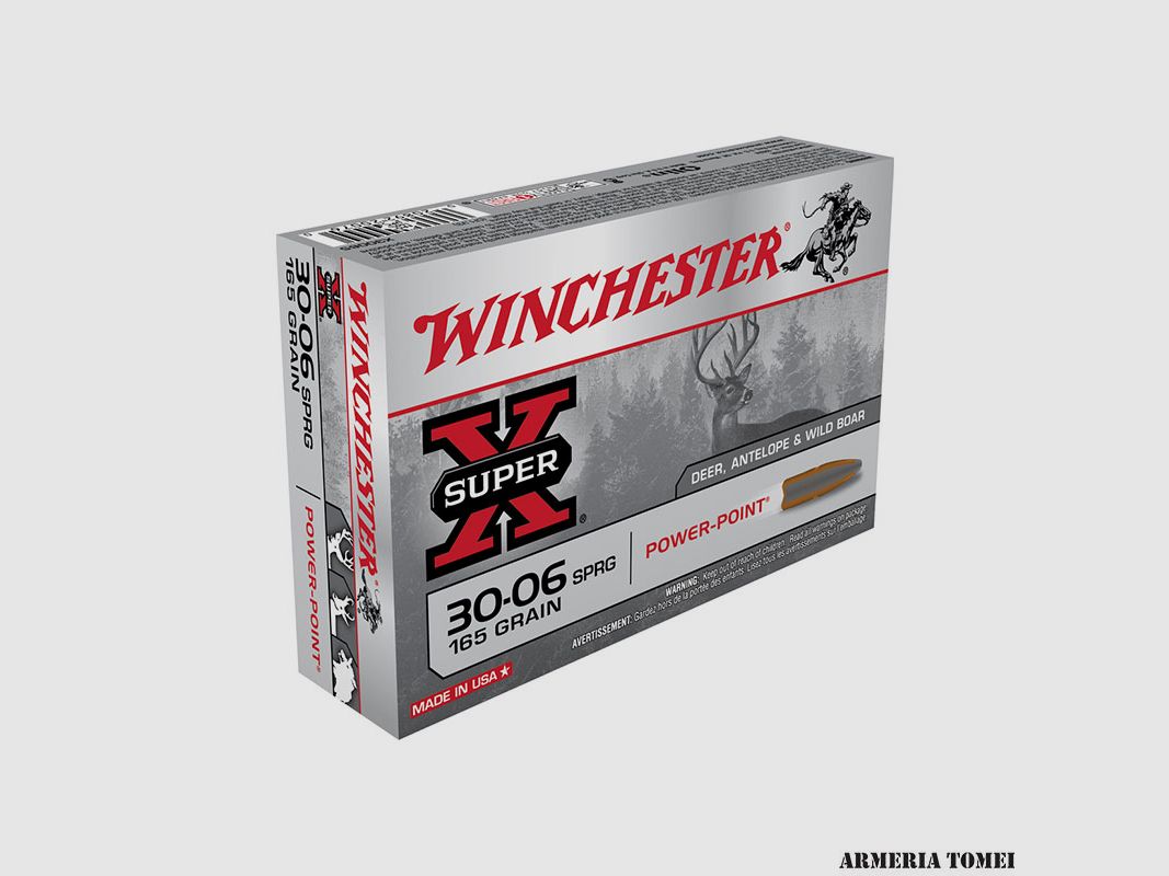 WINCHESTER – 30-06 SPRG POWER POINT 165GR, image 1 sur 2