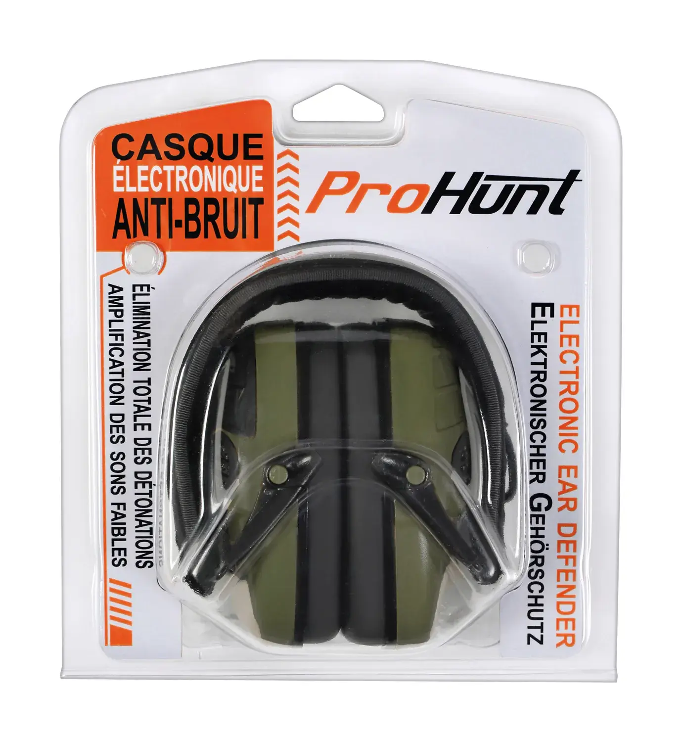 Prohunt Electronic Headset Khaki, image 6 of 6