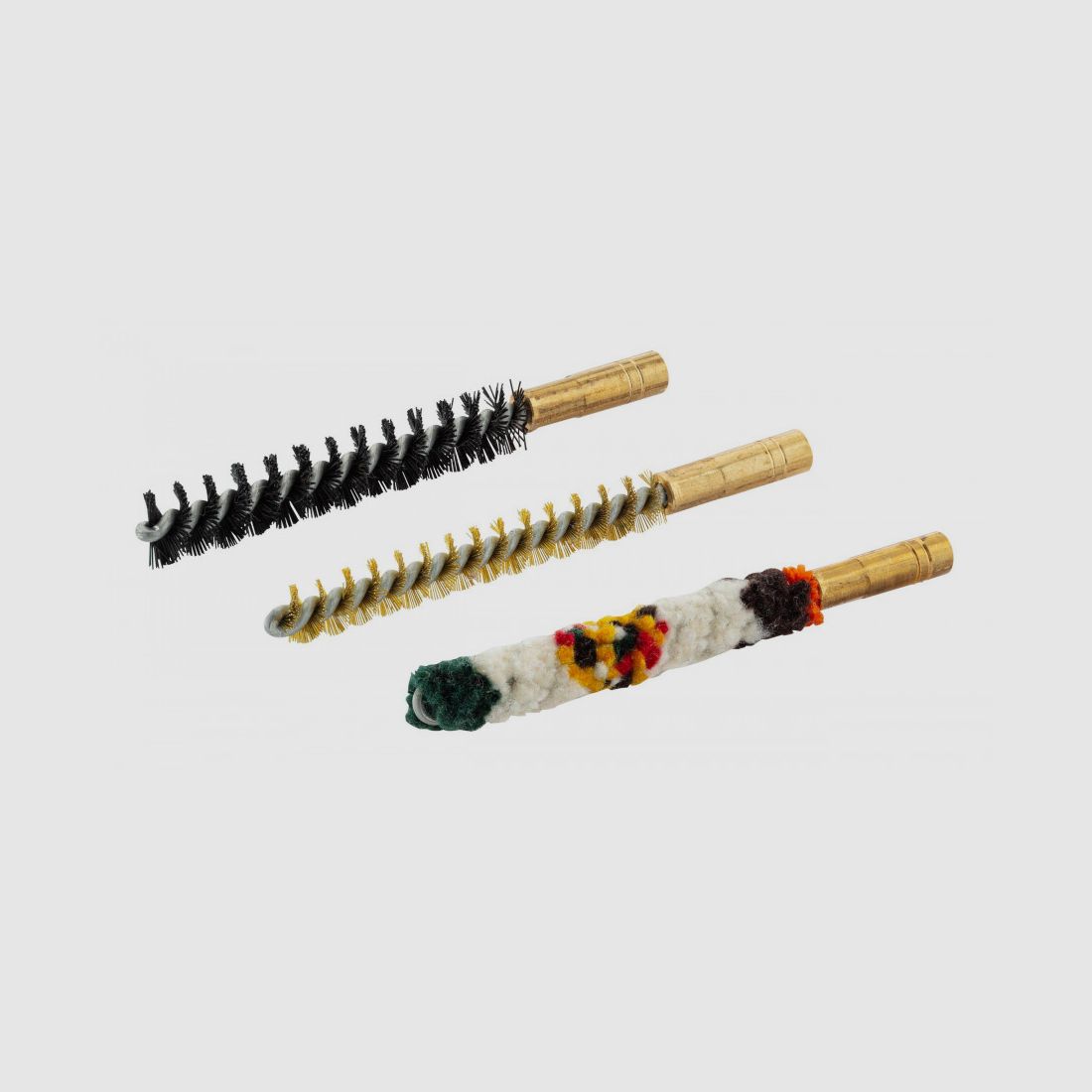 Set di tre spazzole per armi a canna rigata - M3 femmina., immagine 1 di 6