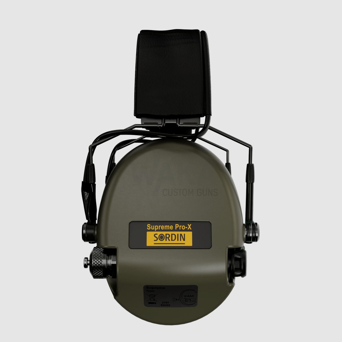 Sordin Supreme Pro-X schwarz/grün