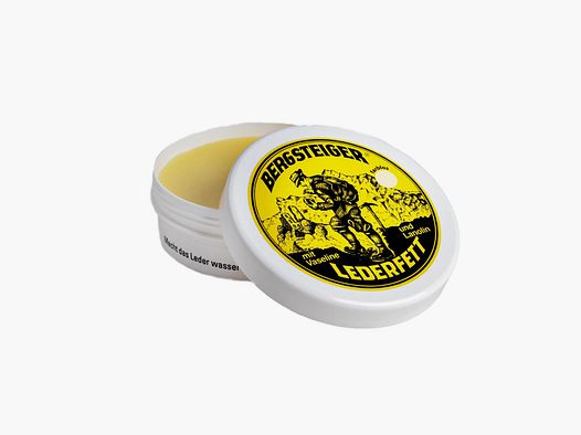 Mountain climber leather grease