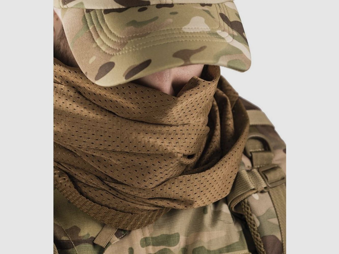 Mil-Tec Netzschal Mesh schwarz