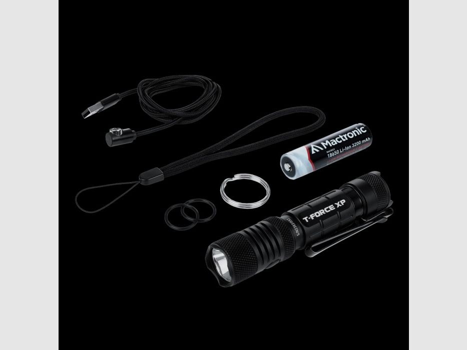 High-power handheld flashlight 2030 lm, T-FORCE XP, image 2 of 6