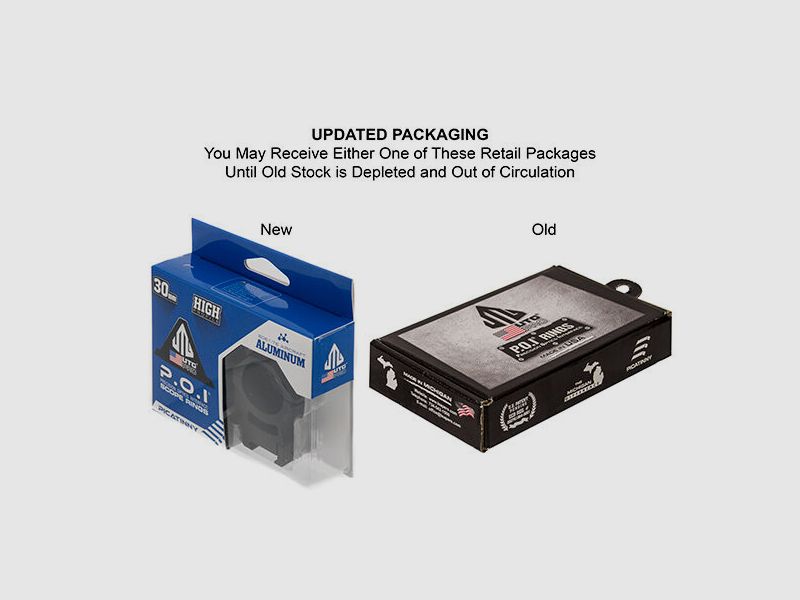 UTG UTG Pro P.O.I. Montageringe 30mm Medium Profile