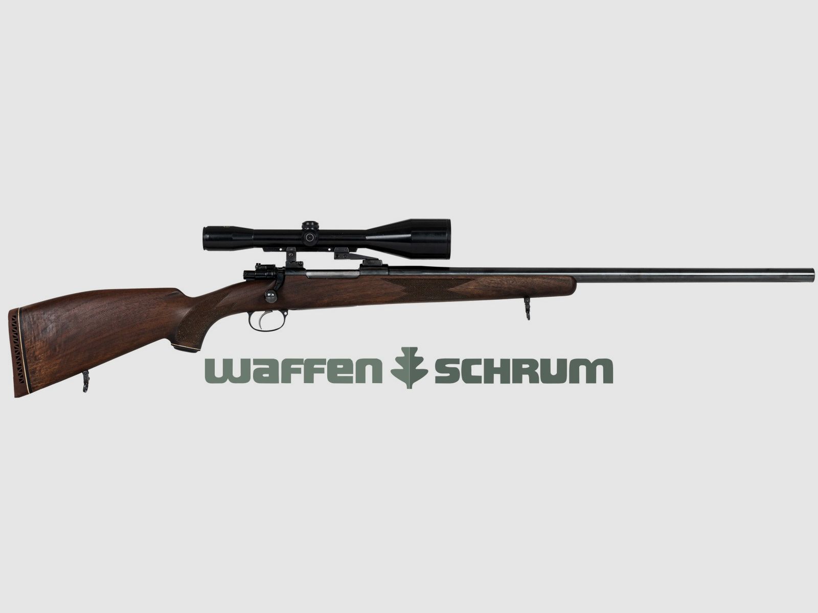 Mauser Favorit .308Win, Schmidt & Bender Classic 8x56 Abs. 4, EAW zwendelmontage, bipod, looplengte: 65cm