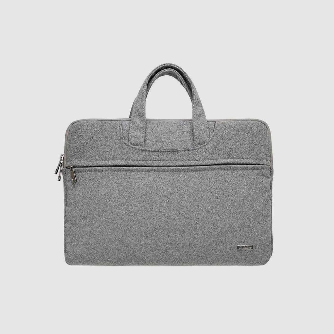 Sacoche pour ordinateur portable Gregor en gris loden