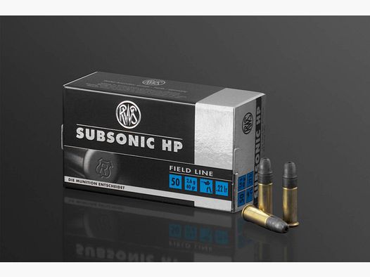 Randfeuerpatronen RWS 22lr Subsonic