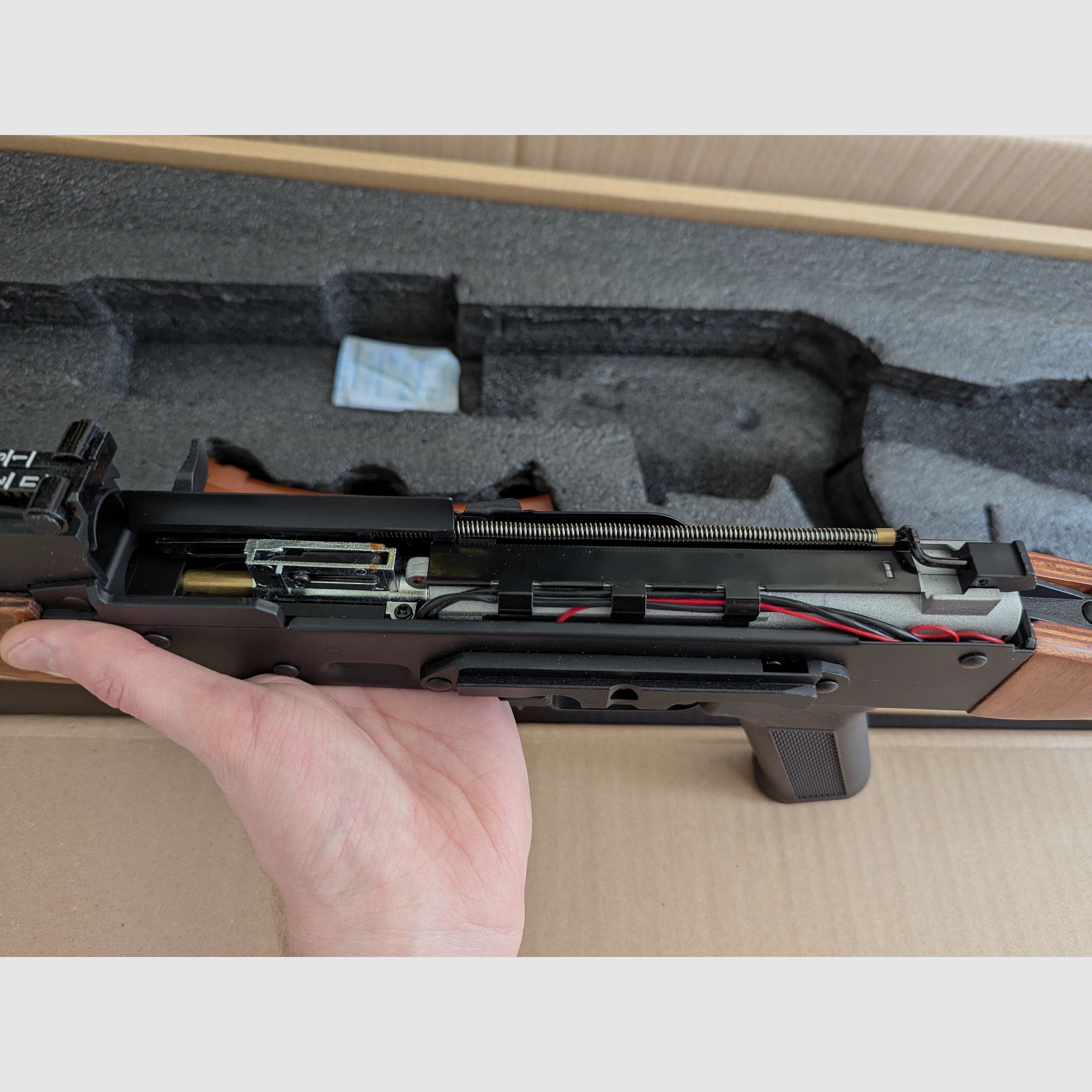 Begadi AK-74 Sport S-AEG mit Begadi CORE EFCS / Mosfet, Echtholz Festschaft