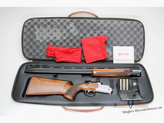 BDF Shotgun BATSAS 121T Trap Silver Cal. 12/70 Steel Shot