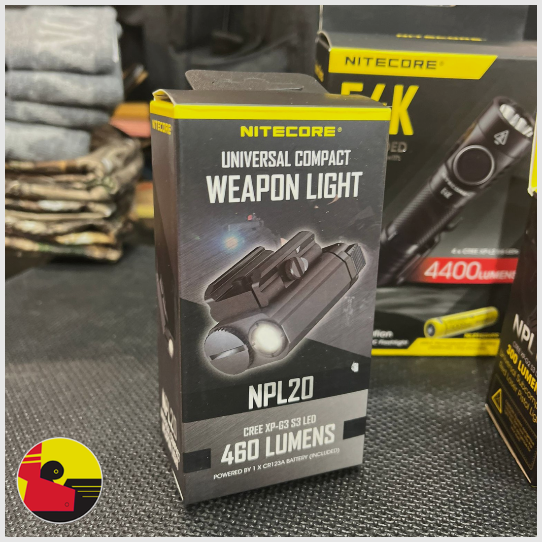 Nitecore – NPL20 LED Torch for Pistol 460 Lumens, image 3 of 3