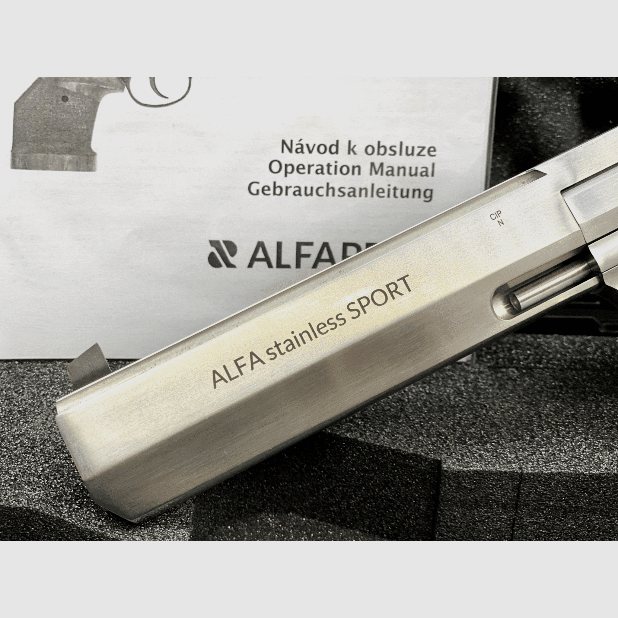 ALFA ProJ Steel SPORT stainless 3563 Revolver 6″ | .357 Mag.