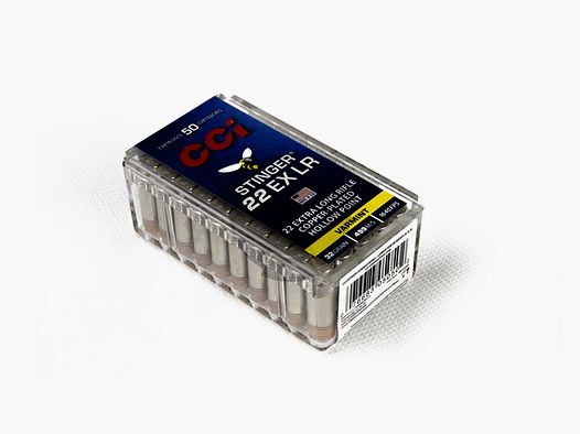 CCI .22 LR Stinger 32gr CPHP 50 pezzi