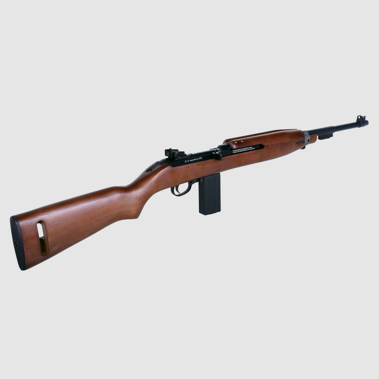 CO2 Softair Gewehr Springfield M1 Carbine Blowback Echtholzschaft Kaliber 6 mm BB (P18)
