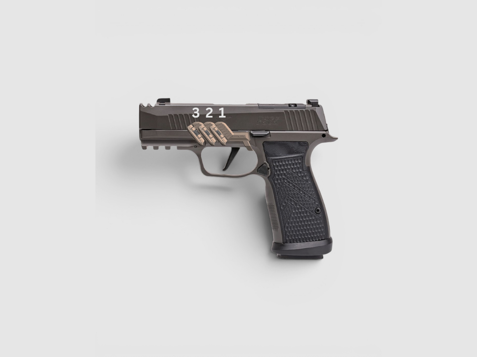 Grip Control Thumb Rest for Sig Sauer P365 AXG Legion, image 1 of 2