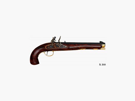 Kentucky-Pistole mit Steinschloss Kal. 45