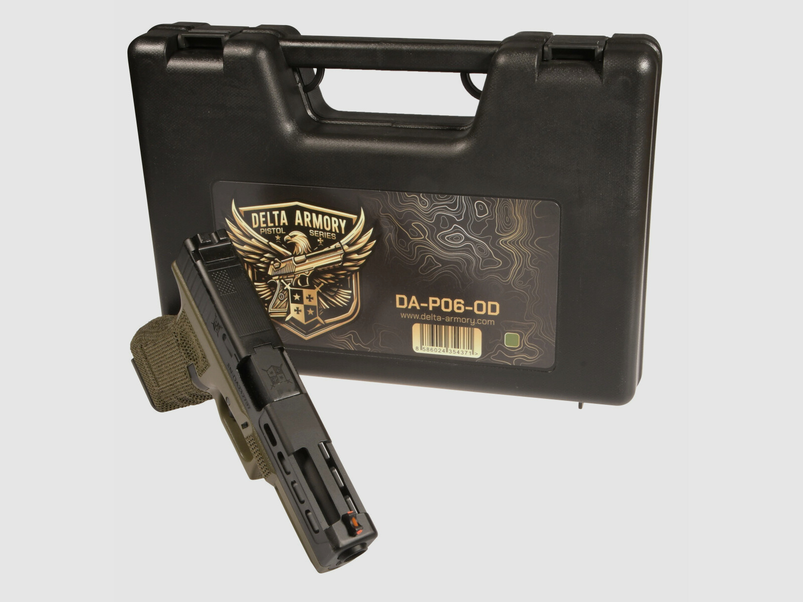 P06 GBB Airsoft Pistole in Oliv | Delta Armory