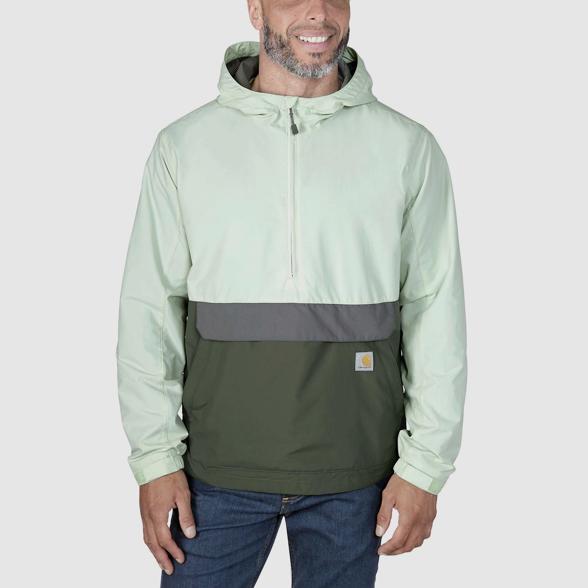 Carhartt Lightweight Anorak Men's Tender Green/Dusty Olive M